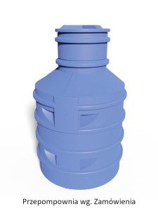 Zbiornik przepompowni P100/1,9 HDPE R (bez pompy)